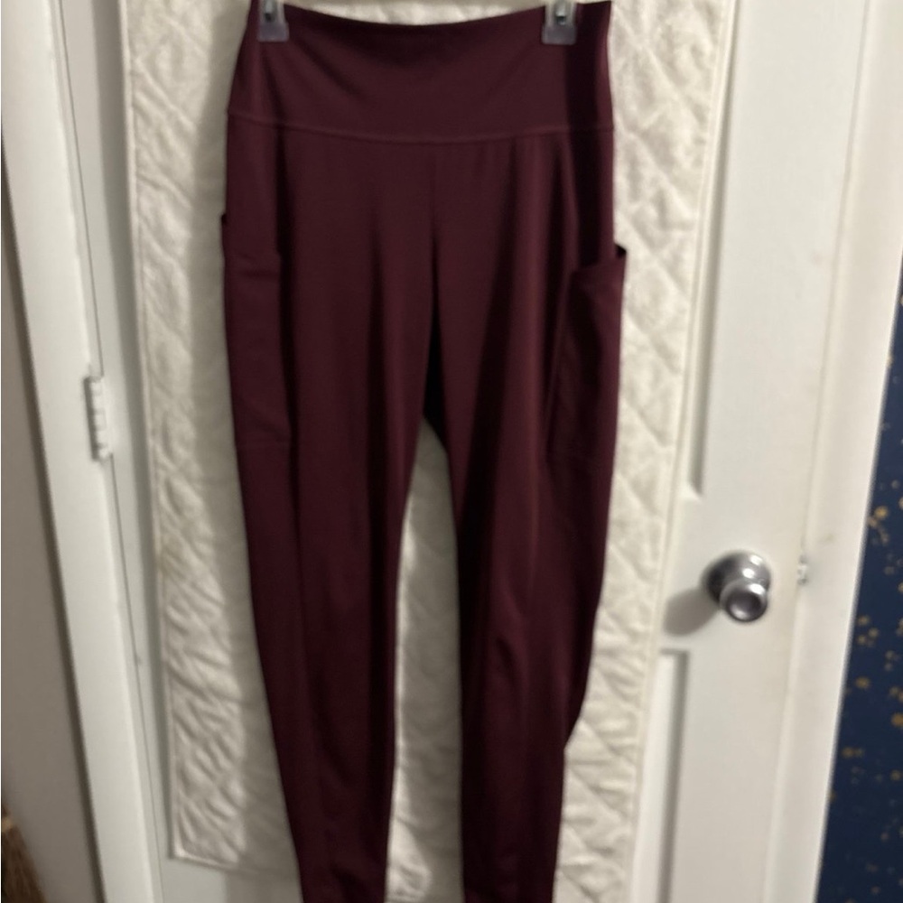 Soma Women's Burgundy Leggings